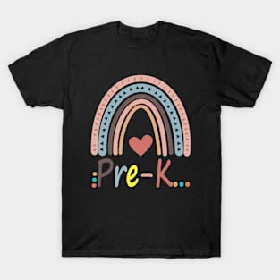 Pre-K Back To School Kids Pre-Kindergarten Student Teacher T-Shirt